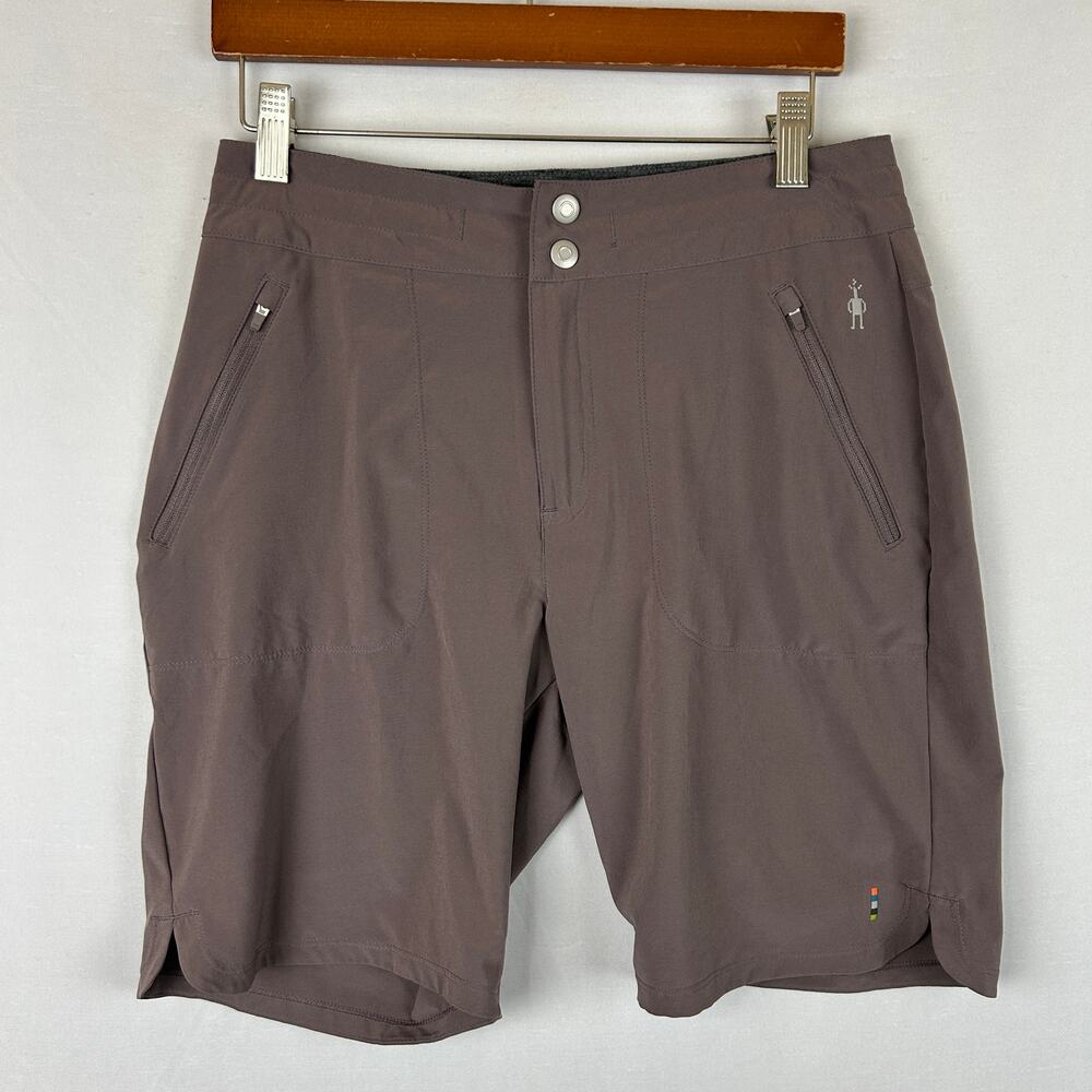 Smartwool Merino Sport 8" Inseam Shorts Sparrow Purple Women's Size S